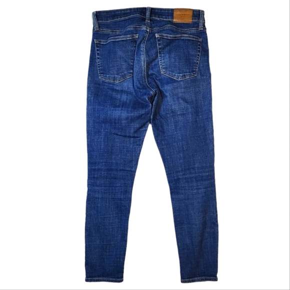 Lucky Brand Ava Crop Hi-Rise Jeans Size 4/27 Blue - Picture 2 of 5